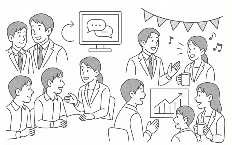 チームで支え合う安心の職場
